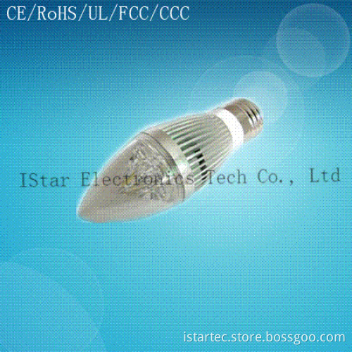 4X1w LED Candle Light with Epistar Chip